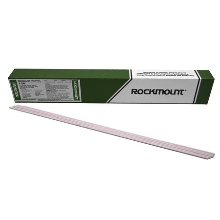 Rockmount Research And Alloys Gemini G, High Silver Brazing Alloy for All Metals (except white), Pink flux, 3/32" dia., 6ft 5203F